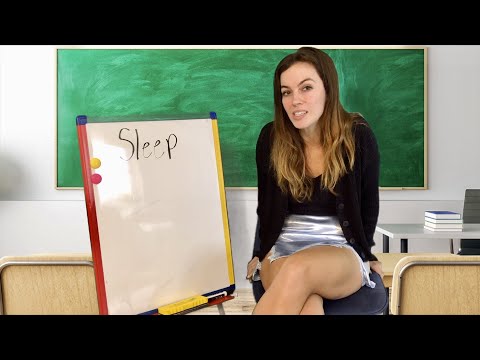 [ASMR] A Lesson On Sleep