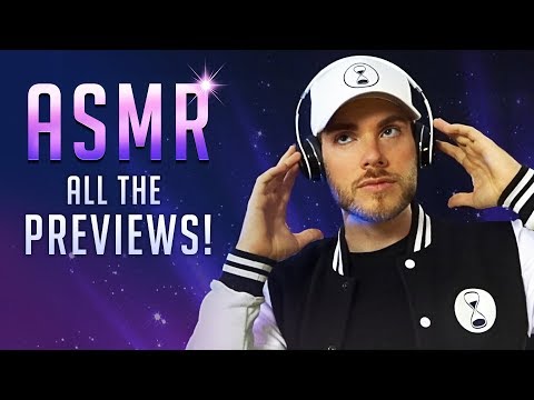ASMR Fast & Unique Preview Compilation for Massive Tingles [Highly Requested]
