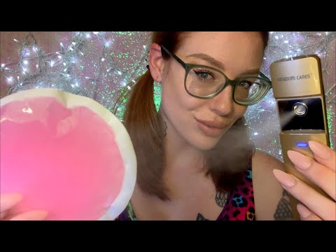 ASMR Cooling You Down 💕 (Ice Packs, Mist, Chilled Rose Water)