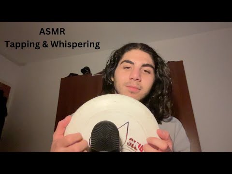 ASMR Tapping and Whispering to help reduce anxiety