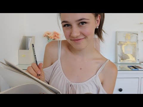 ASMR - Drawing You! ♡ Sketching Your Face