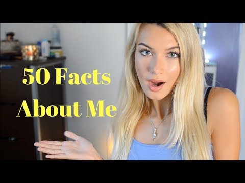 50 Facts About Me | Sabrina Vaz