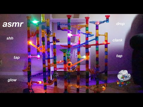 ASMR * EXTREME Marble Run Race * Roller Coaster Towers * Crazy Glowing Obstacle Course *
