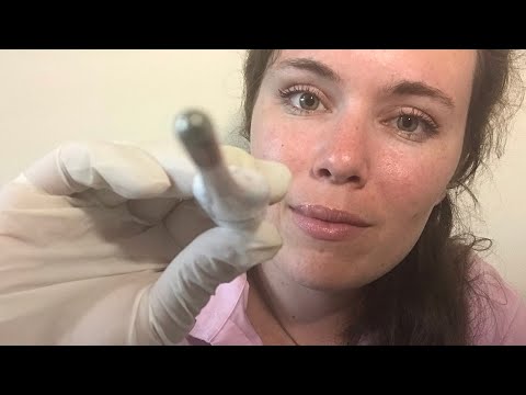 ASMR Medical Roleplay- Doctor Office Visit, w/ Rubber Gloves, Whisper Ramble, and Personal Attention