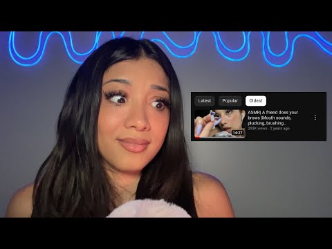 Reacting to my FIRST ASMR video 😅