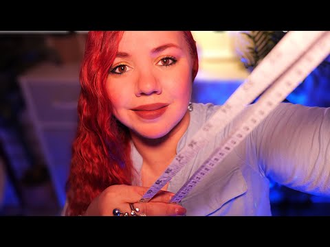 🪡🧵 Full Body ASMR Suit Fitting & PRECISE Measurements 🪡🧵 ASMR Accent Personal Attention
