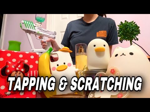 ASMR | FAST AND AGGRESSIVE Tapping & Scratching on my FAV objects 🤩💥for ppl WITHOUT headphones🚫🎧