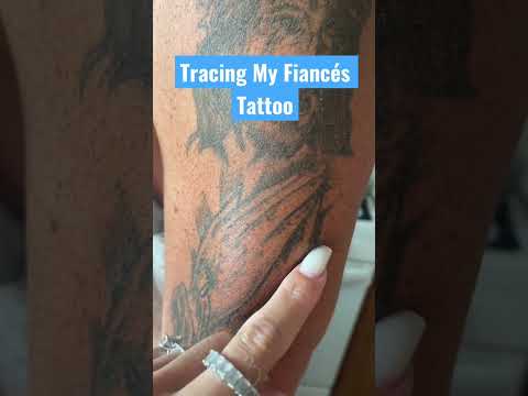 ASMR Tracing My Fiancés Tattoo SoOo Tingly! (Voiceover)