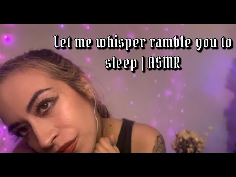 Whsiper Ramble about love...& galentines day plans for live event | ASMR