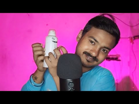 ASMR triggers with soft spoken