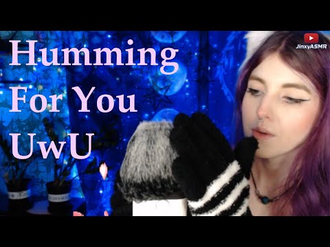 Humming For You UwU (with Gloves, Magic Jar, Scratching) | Jinxy ASMR