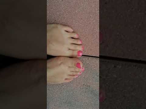 Asmr sexy pink little feets👣