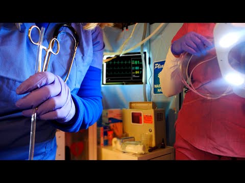 ASMR Hospital Emergency Trauma Patient | Medical Role Play