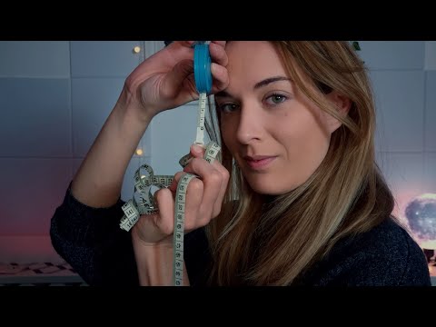 ASMR | Measuring You Roleplay | Face Examination For Sleep | Soft Spoken and Whispering