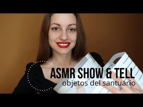 ASMR Show and Tell: Objetos que compré para el santuario #1