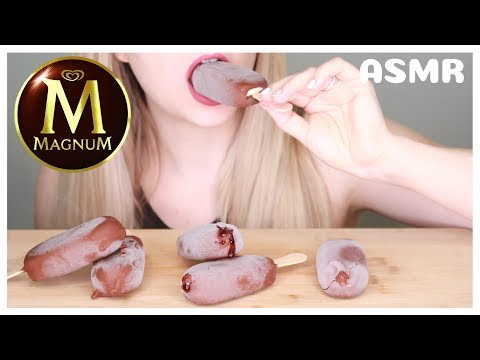 ASMR: Magnum Ice Cream Bars *Eating Sounds* (no talking)