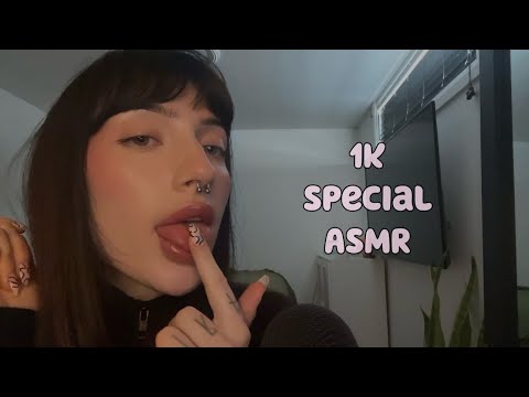 Your fav triggers ♡ asmr (mouth sounds, spit painting, tracing, mic brushing)