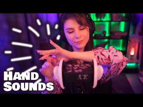 ASMR Hand Sounds, Finger Fluttering 💎 No Talking