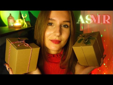 ASMR po polsku 🌙 otwieram magiczny kalendarz adwentowy 🎄 UNBOXING (szept, dźwięki papieru, kominek)