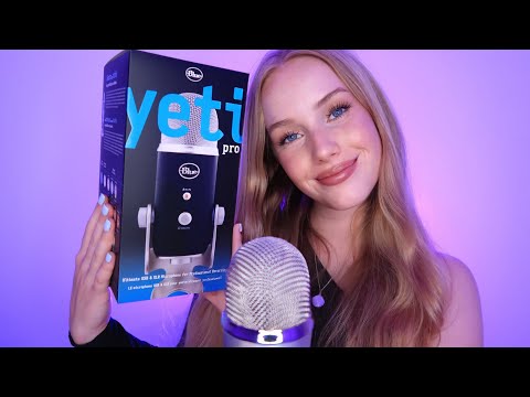 ASMR - New Microphone unboxing and sound check 🤩 |RelaxASMR