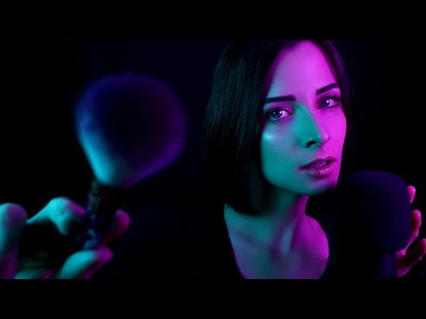 ASMR Whispering Ear to Ear ✨ Positive Affirmation, Face Brushing & Personal Attention ASMR