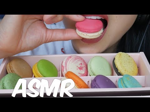 ASMR Macaron THAILAND (EATING SOUNDS) No Talking | SAS-ASMR