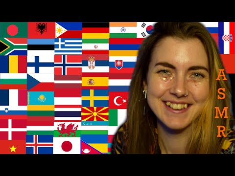 ASMR in 50 Languages: Counting from 1 to 5 (Ear-to-Ear Whispers)