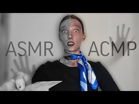 ASMR WHAT'S WRONG WITH THIS FLIGHT? [Halloween edition roleplay] ✈️👻 + русские субтитры!