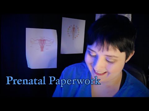 Prenatal Paperwork [ASMR] Medical RP 👶