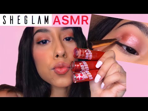 ASMR Valentines Eye Makeup Look ❤️ Whispered (Sheglam Modern Love)