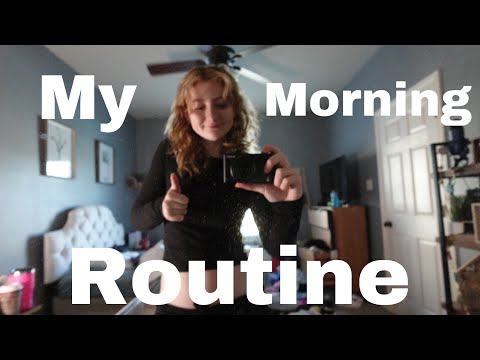 My morning routine!! Snow day ❄️