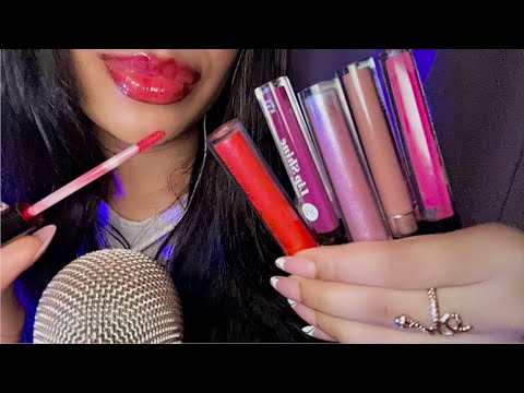 ASMR~ Lipgloss Shop RP Wet Mouth Sounds, Lipgloss Sounds, Whispers)