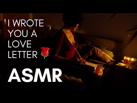 [ASMR] My Love Letter To You For VALENTINE'S DAY🌹 Soft spoken, then... deep EAR-TO-EAR whispers❤️