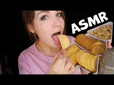 АСМР Хрусть Хрусть (Итинг) 🥨🍟 ASMR Eating (Chips, Rusks, Cracker)(Crunchy Eating Sounds)