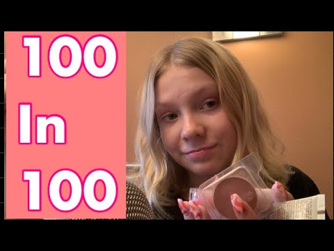100 triggers in 100 seconds ASMR