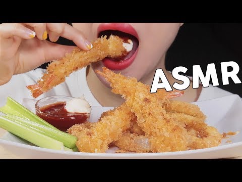 ASMR FRIED Shrimp🍤& Onion Rings 새우튀김,양파튀김 먹방 CRUNCHY FOOD | MINEE EATS