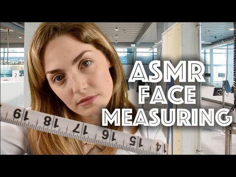 ASMR | Measuring Your Face For a Super TOP SECRET Scientific Study (AI Part 1)