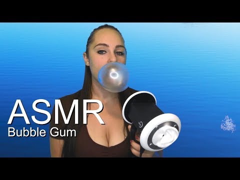 ASMR Ear to ear bubble gum bubbles