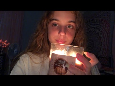ASMR | Fall Triggers | Tapping, Lid Sounds, Candles