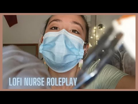 My first ASMR medical roleplay: nurse personal attention, cranial nerve, plucking your eyelashes ;)