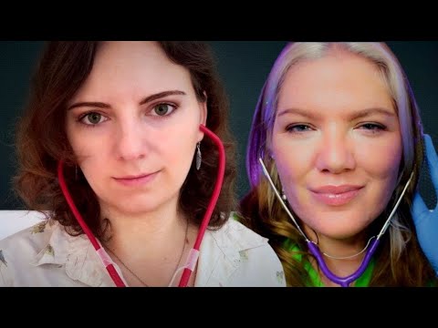 ASMR Medical Roleplay | Heart Doctor Calming Your Anxiety (Ft. Nurse Stormy)❤️