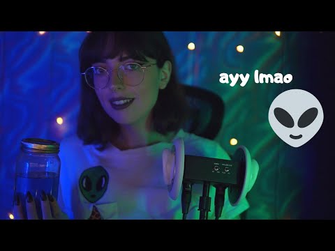 ASMR alien sounds from area 69