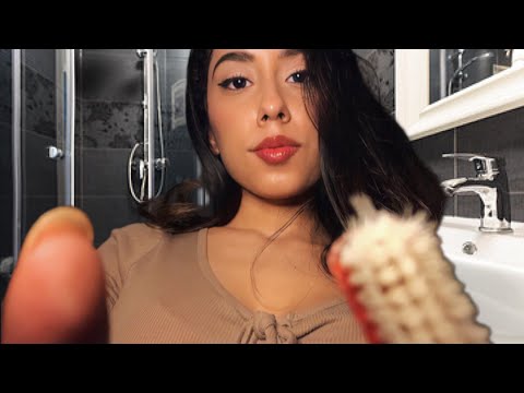 ASMR Brushing Your Teeth Before Bed POV (Personal Attention)