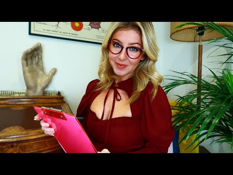 ASMR THE INAPPROPRIATE PSYCHOLOGIST | Asking You Questions, Personal Attention, Soft Spoken