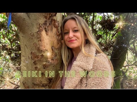 Reiki In The Woods 🌳 Voiceover 💚 Layered Sounds ✨ ASMR 🦋