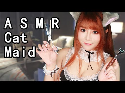 ASMR Cat Maid Role Play Neko Maid Takes Care of You Personal Attention