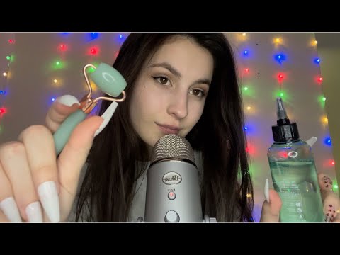 Asmr spa in 1 minute | personal attention | skin care asmr
