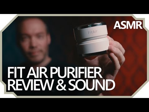 FitAir Personal Air Purifier Overview & Sounds (ASMR, 4K)