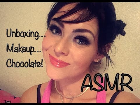 **ASMR**  Unboxing, Eating and Licking Chocolate!