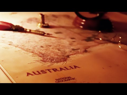 ASMR Exploring This Beautiful Map of Australia
